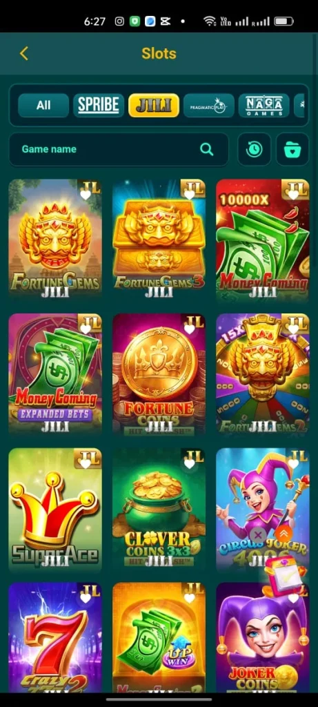 DK999 Game Fortune Gems